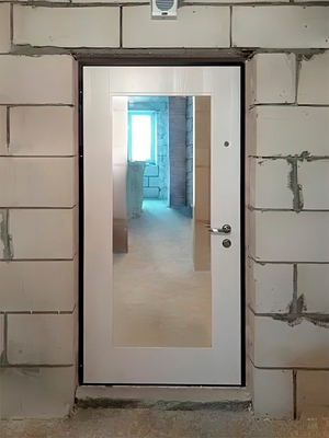 Белая накладка с зеркалом Белая накладка с зеркалом